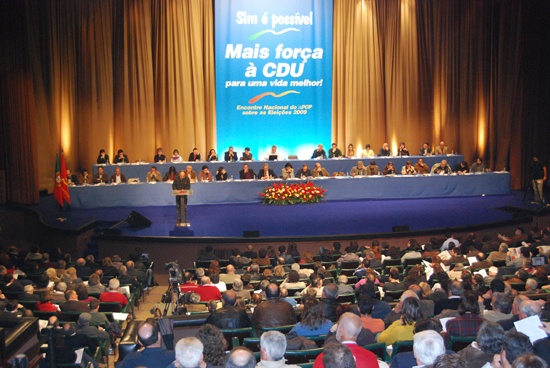Encontro Nacional do PCP sobre as Eleições 2009, Almada - 28 de Fevereiro de 2009