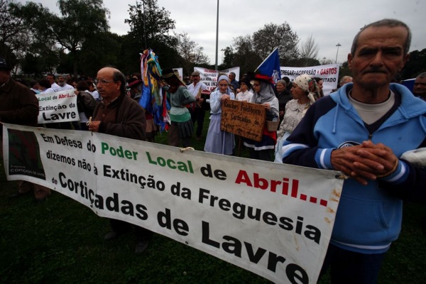 Freguesias em concentração - ANAFRE