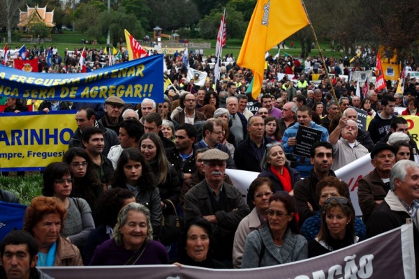 Freguesias em concentração - ANAFRE