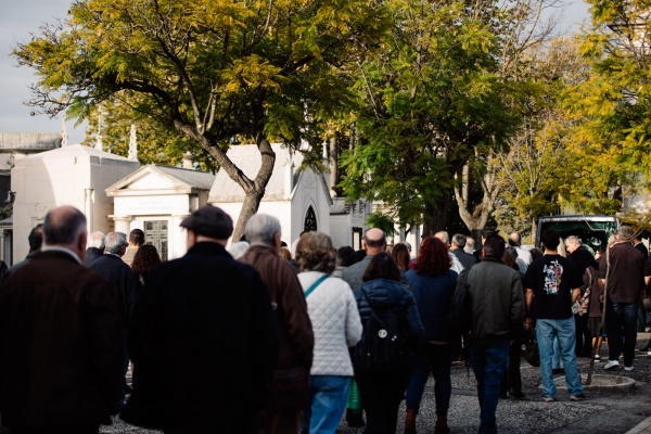 Funeral da Celeste Caeiro