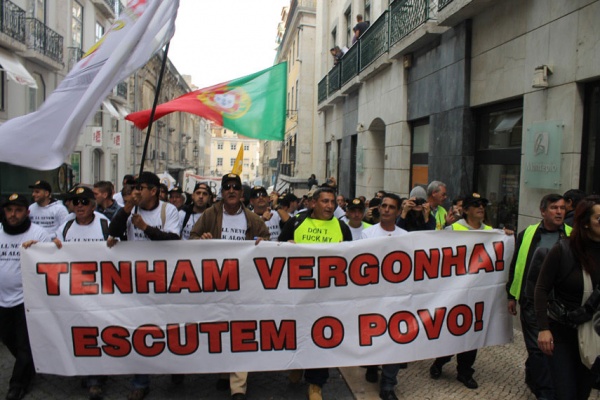 Estivadores - Manifestação Lisboa