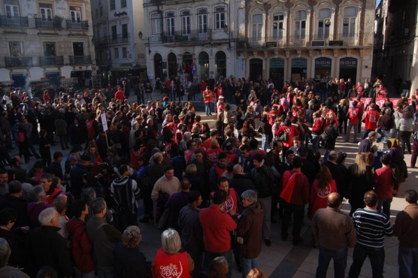 Concentração em Coimbra