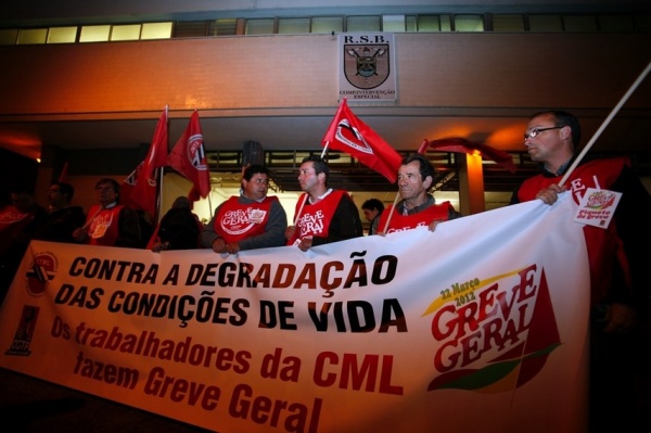 Greve Geral começa nos Sapadores Bombeiros de Chelas