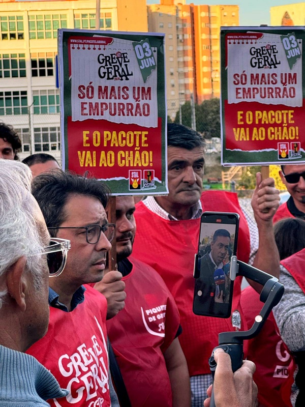 Greve Geral — 3 de Junho de 2026 — Abaixo o Pacote laboral