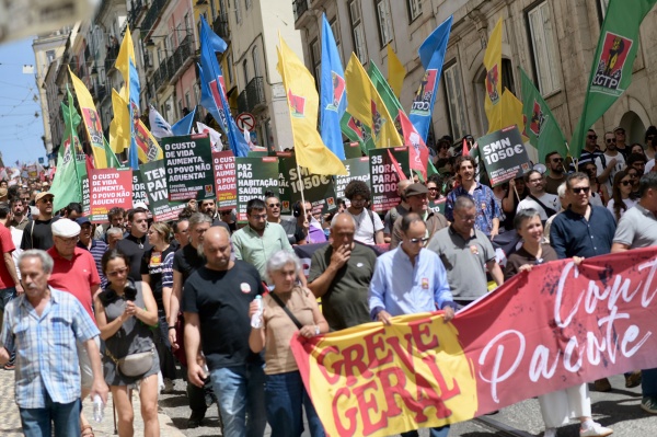 Greve Geral — 3 de Junho de 2026 — Abaixo o Pacote laboral