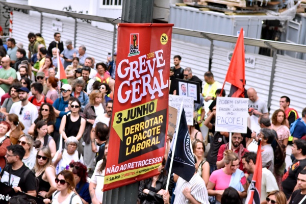 Greve Geral — 3 de Junho de 2026 — Abaixo o Pacote laboral