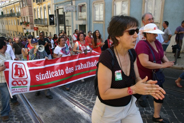 Manifestação Lisboa