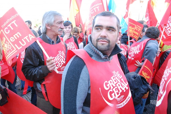 Manifestação em Lisboa