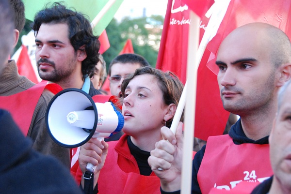 Manifestação em Lisboa