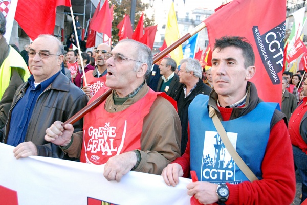 Manifestação em Lisboa
