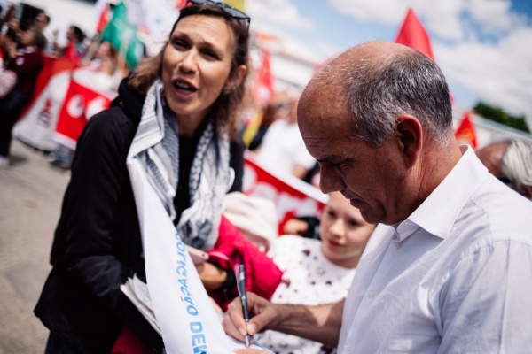 Homenagem a Catarina Eufémia no 70.º aniversário do seu assassinato