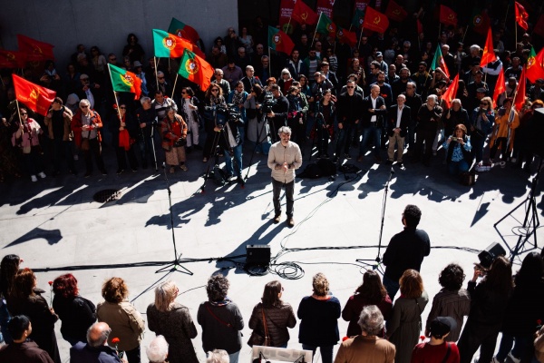 Inauguração do Mural Colectivo de Azulejos «Cumprir», Porto