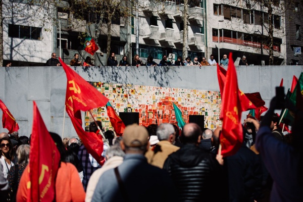 Inauguração do Mural Colectivo de Azulejos «Cumprir», Porto