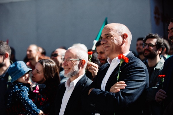 Inauguração do Mural Colectivo de Azulejos «Cumprir», Porto