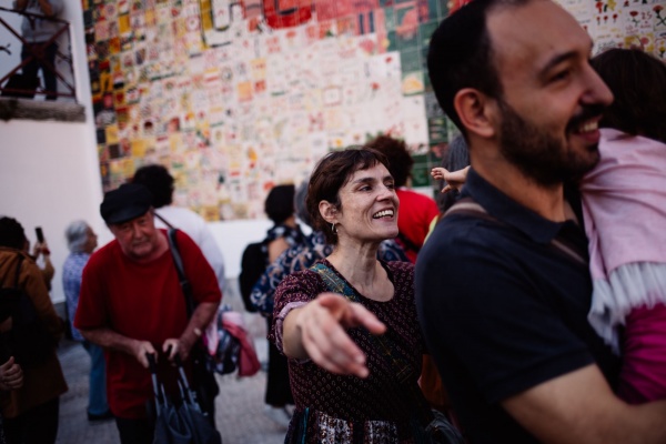 Inauguração do Mural Colectivo de Azulejos «Cumprir»