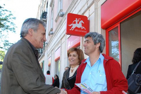 Iniciativa do PCP «Não à privatização dos CTT»