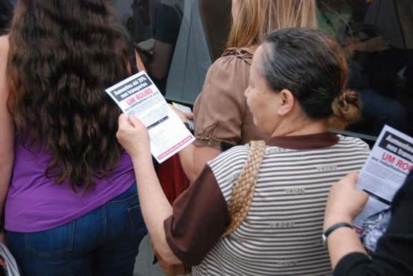 Jornada de Esclarecimento sobre o aumento dos transportes