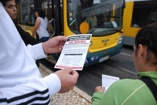 Jornada de Esclarecimento sobre o aumento dos transportes