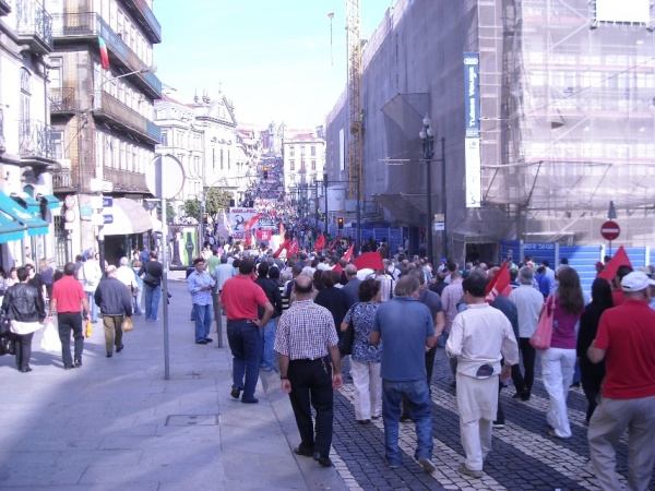 Porto, Jornada Nacional de Luta, 29 de Setembro de 2010