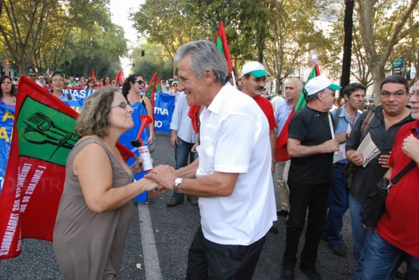 Manifestação da CGTP-IN 1 de Outubro, Lisboa, Porto e Funchal