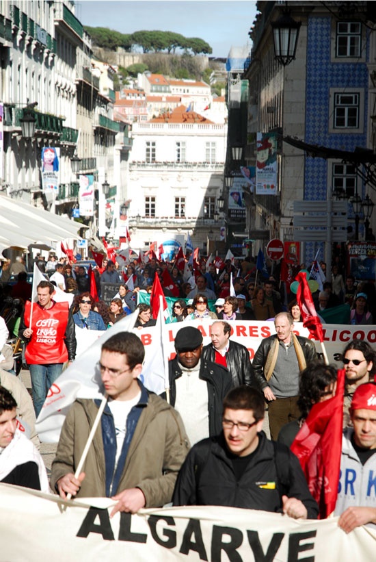 Manifestação de jovens trabalhadores - 26 Março de 2010