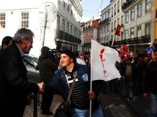 Manifestação de jovens trabalhadores - 26 Março de 2010