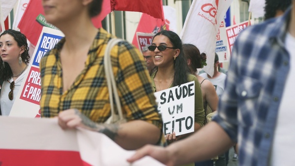 Manifestação de Jovens Trabalhadores