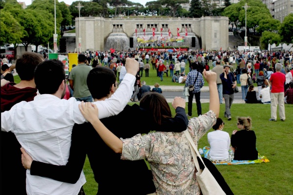 Rally of the 1st May 2015 in Lisbon