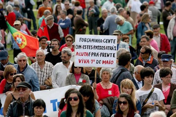 Rally of the 1st May 2015 in Lisbon