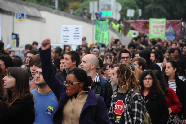 Manifestação dos Estudantes do Ensino Superior em Lisboa