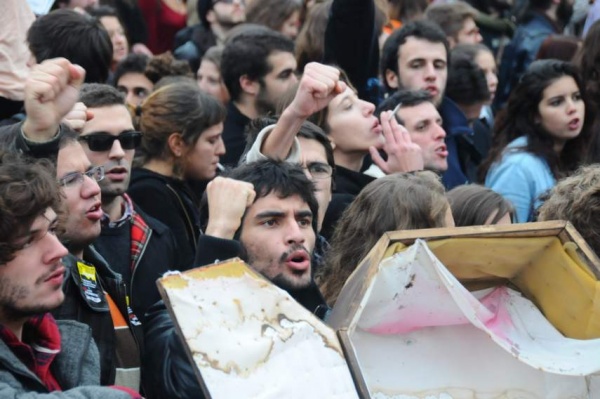 Manifestação dos Estudantes do Ensino Superior em Lisboa