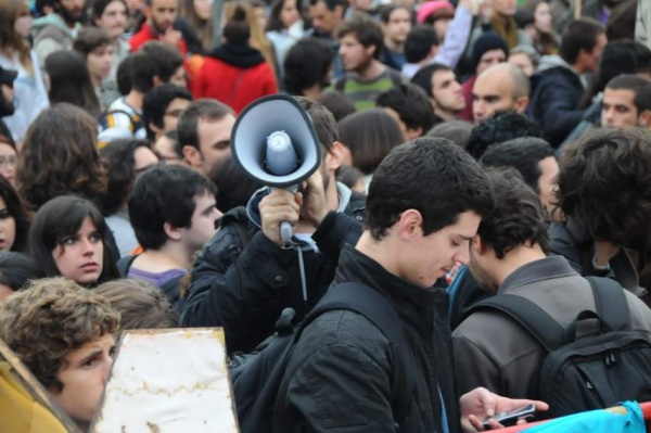 Manifestação dos Estudantes do Ensino Superior em Lisboa