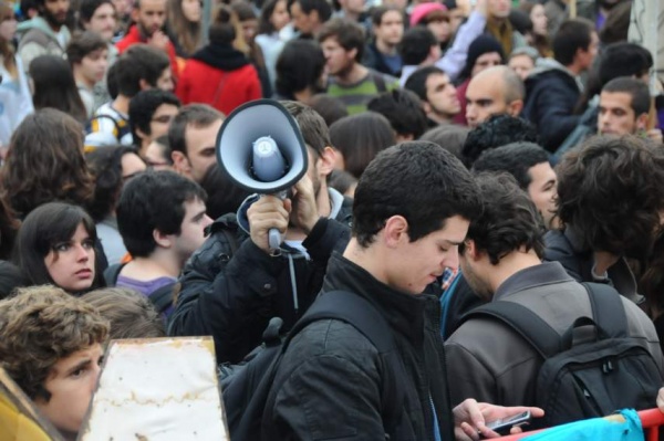 Manifestação dos Estudantes do Ensino Superior em Lisboa