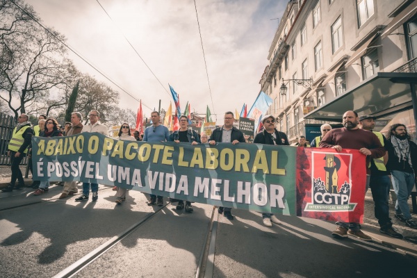 Manifestação Nacional «Abaixo o Pacote Laboral»