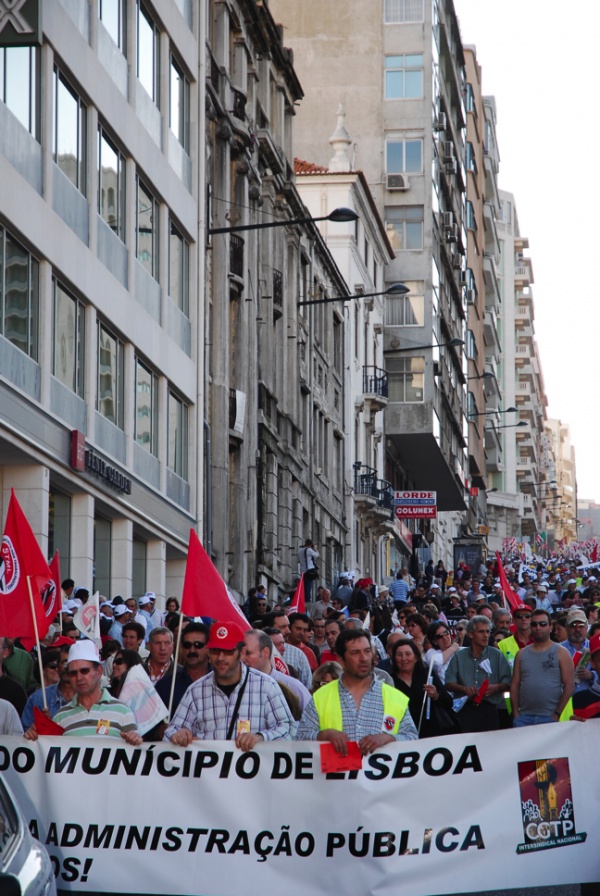 Manifestação Nacional CGTP-IN - 13 de Março de 2009