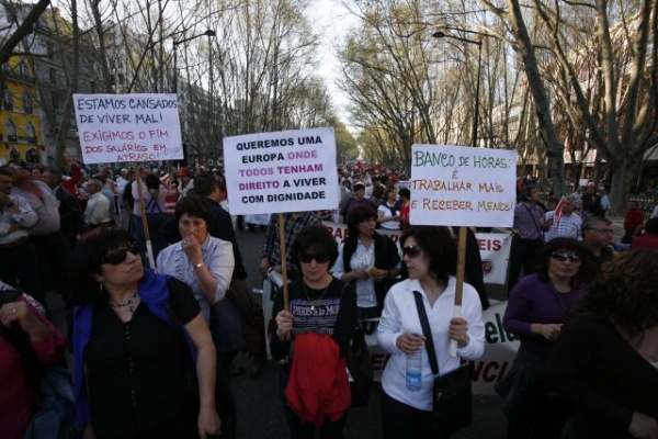 Manifestação Nacional CGTP-IN - 13 de Março de 2009