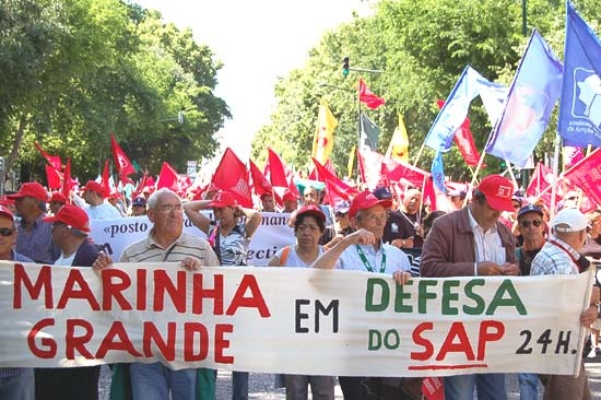 Manifestação Nacional CGTP-IN - 5 de Junho de 2008