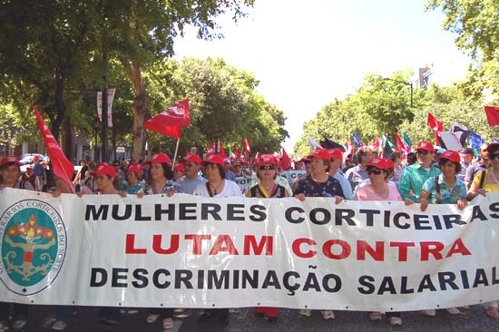 Manifestação Nacional CGTP-IN - 5 de Junho de 2008