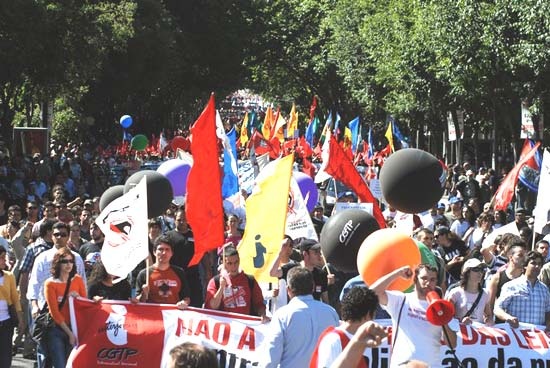 Manifestação Nacional CGTP-IN - 5 de Junho de 2008