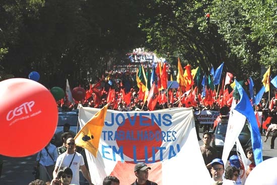 Manifestação Nacional CGTP-IN - 5 de Junho de 2008