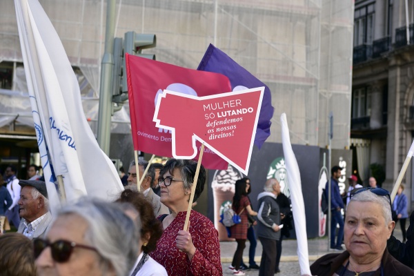 National Demonstration of Women, Lisbon