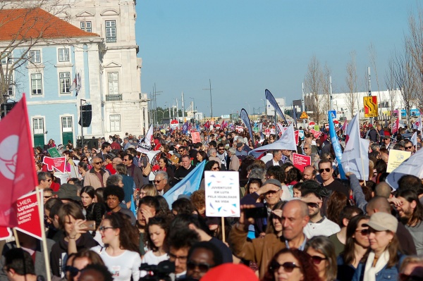 National Demonstration of Women, Lisbon