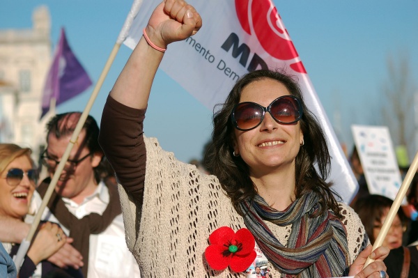 National Demonstration of Women, Lisbon