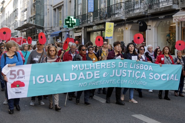 National Demonstration of Women, Lisbon