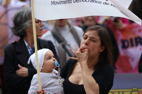 Manifestação Nacional de Mulheres, Lisboa