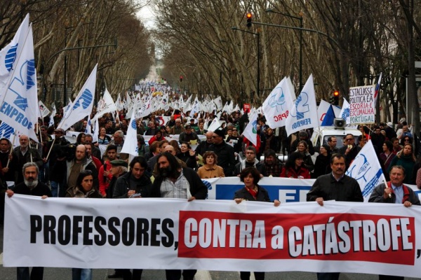 Manifestação Nacional de Professores
