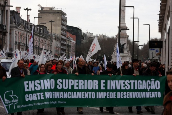 Manifestação Nacional de Professores