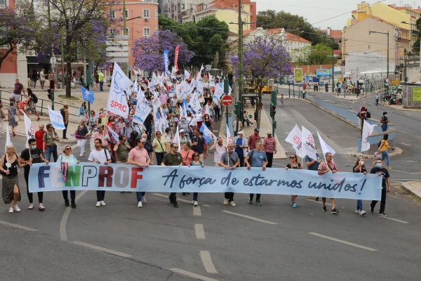 Manifestação Nacional dos trabalhadores da Administração Pública