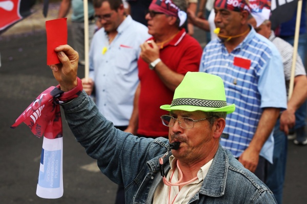 Manifestação Nacional dos trabalhadores da Administração Pública