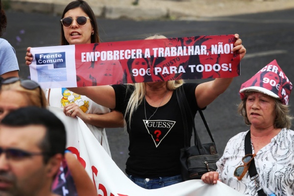 Manifestação Nacional dos trabalhadores da Administração Pública